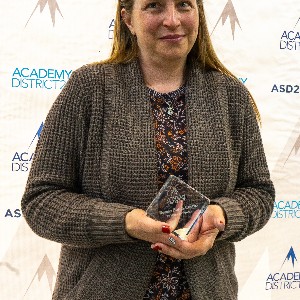 Renee Burch-Castro - Kindergarten Teacher, Chinook Trail Elementary School poses for a picture.